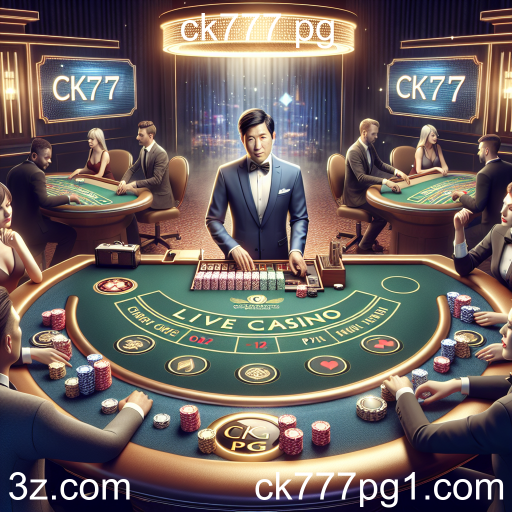 Experimente a Emoção do Cassino ao Vivo no ck777 pg